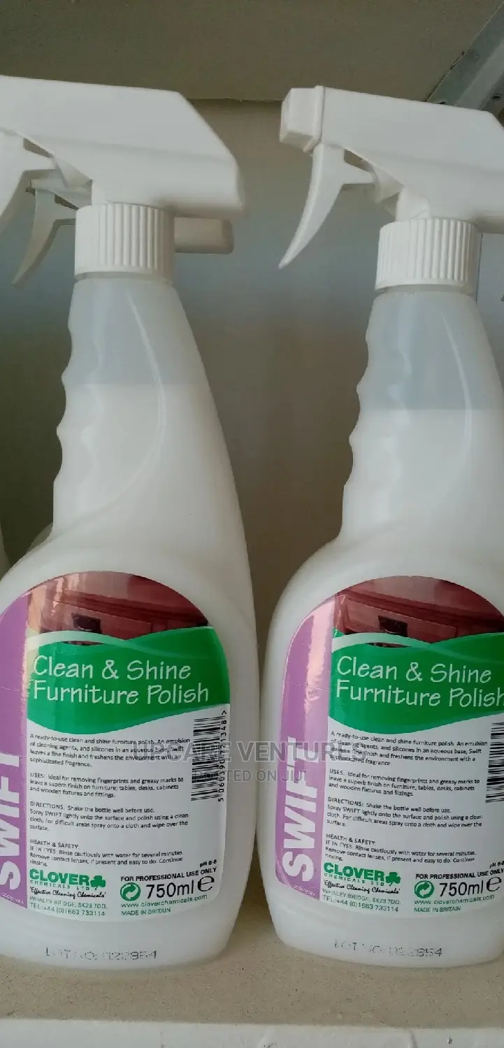 Clean and Shine Furniture Polish Available