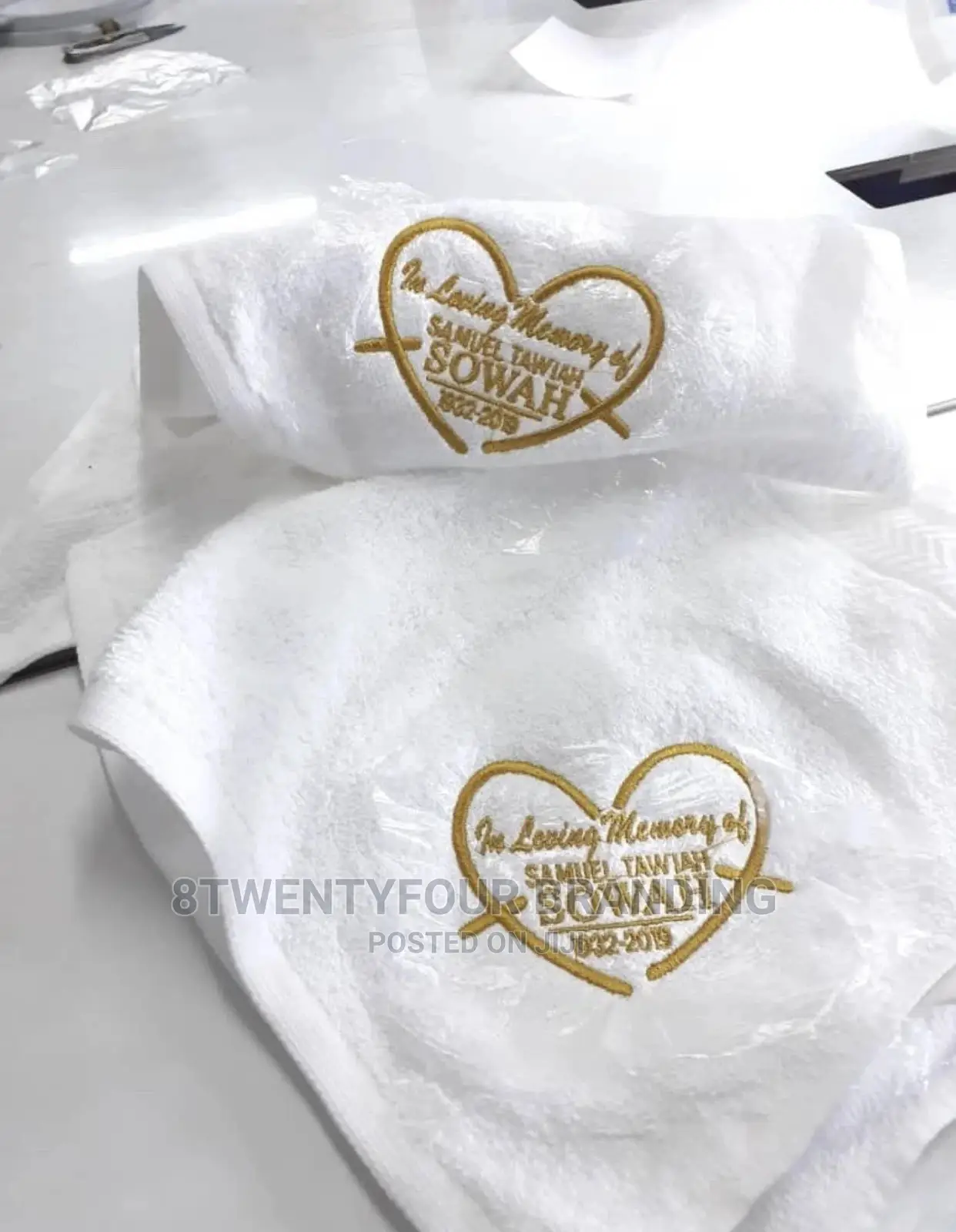 Embroidery Works (Minimum 50pcs Upwards)