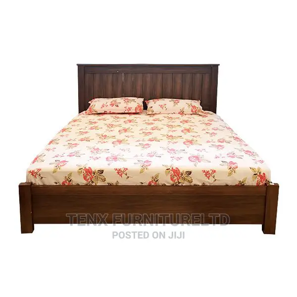 Bed King Size (Wooden Brn)
