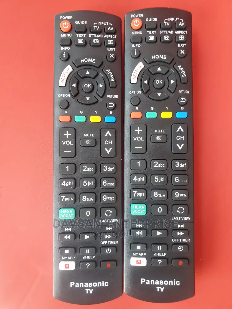 Panasonic Smart TV Remote Netflix