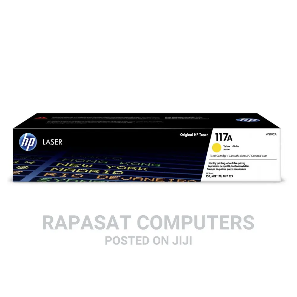 Hp 117a Yellow Original Laser Toner Cartridge