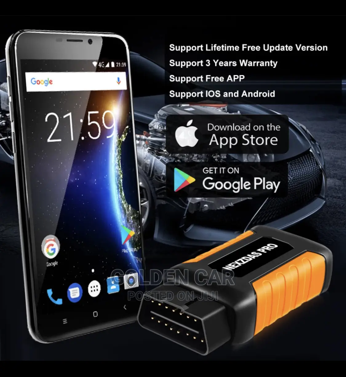 Humzor Nexzdas Pro VCI OBD2 Car Diagnostic Scanner