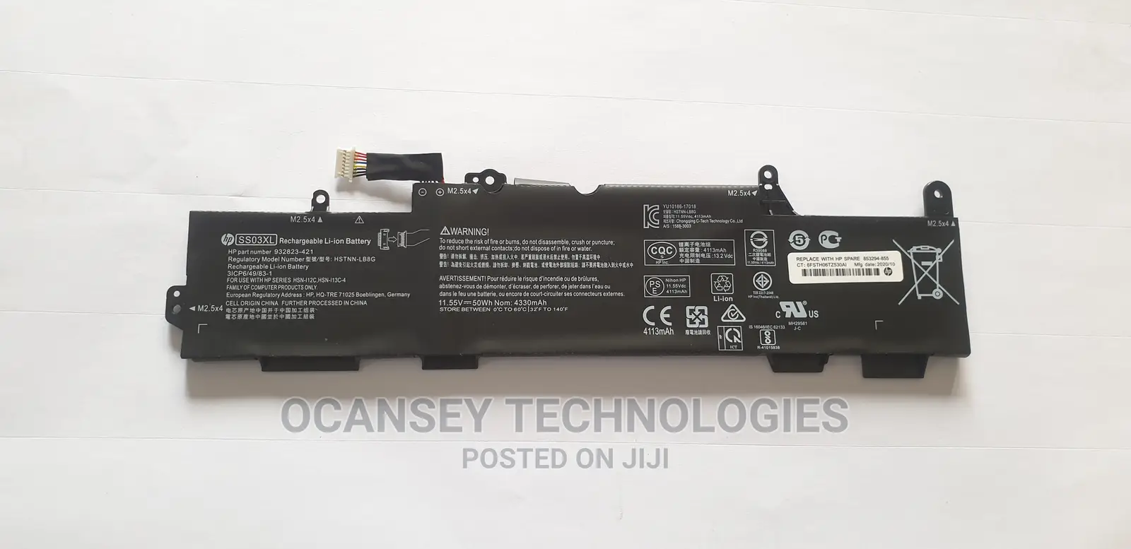 Original Hp Battery Ss03xl for Elitebook 840 G5 G6 / 735 730