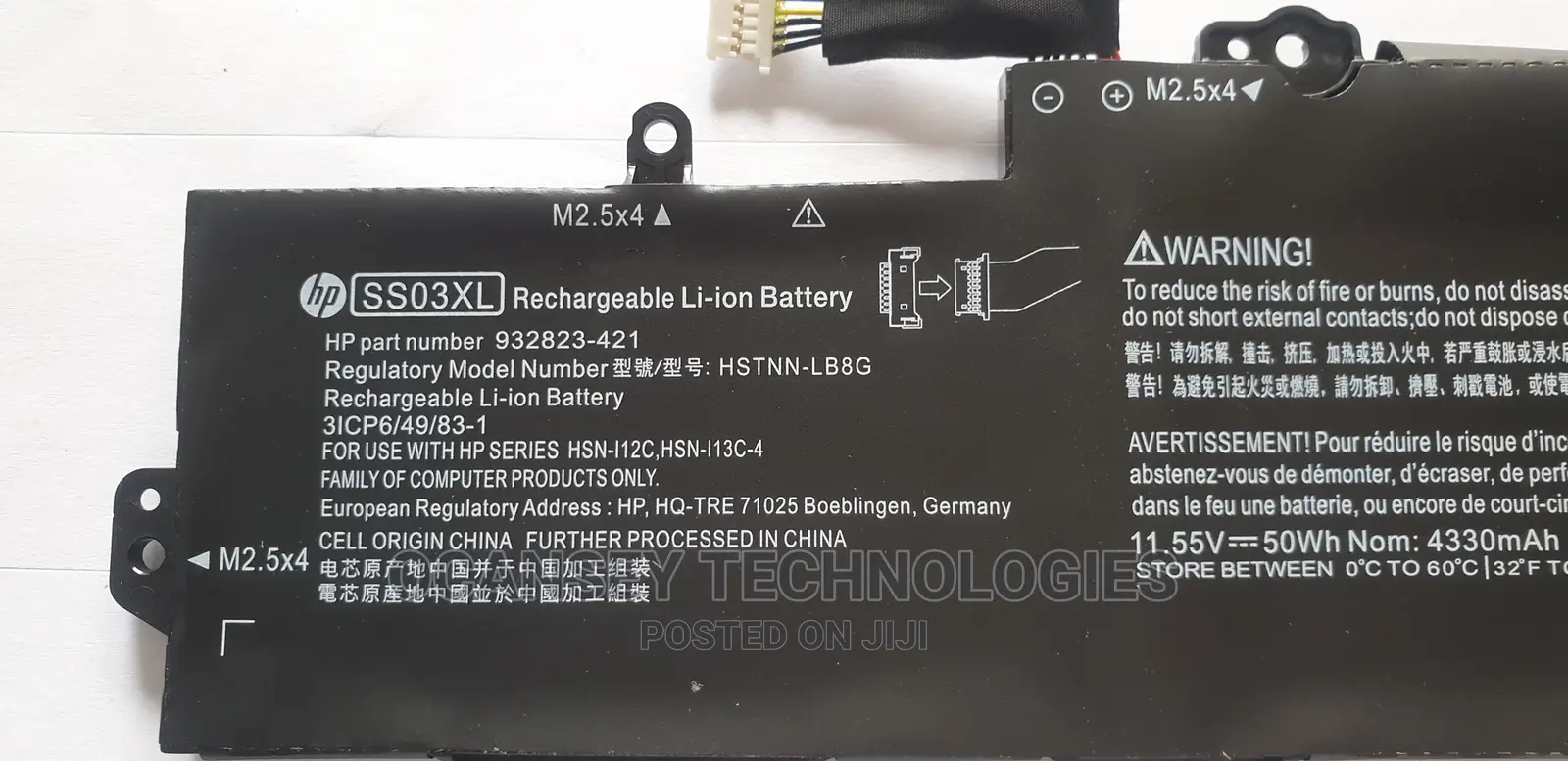 Original Hp Battery Ss03xl for Elitebook 840 G5 G6 / 735 730