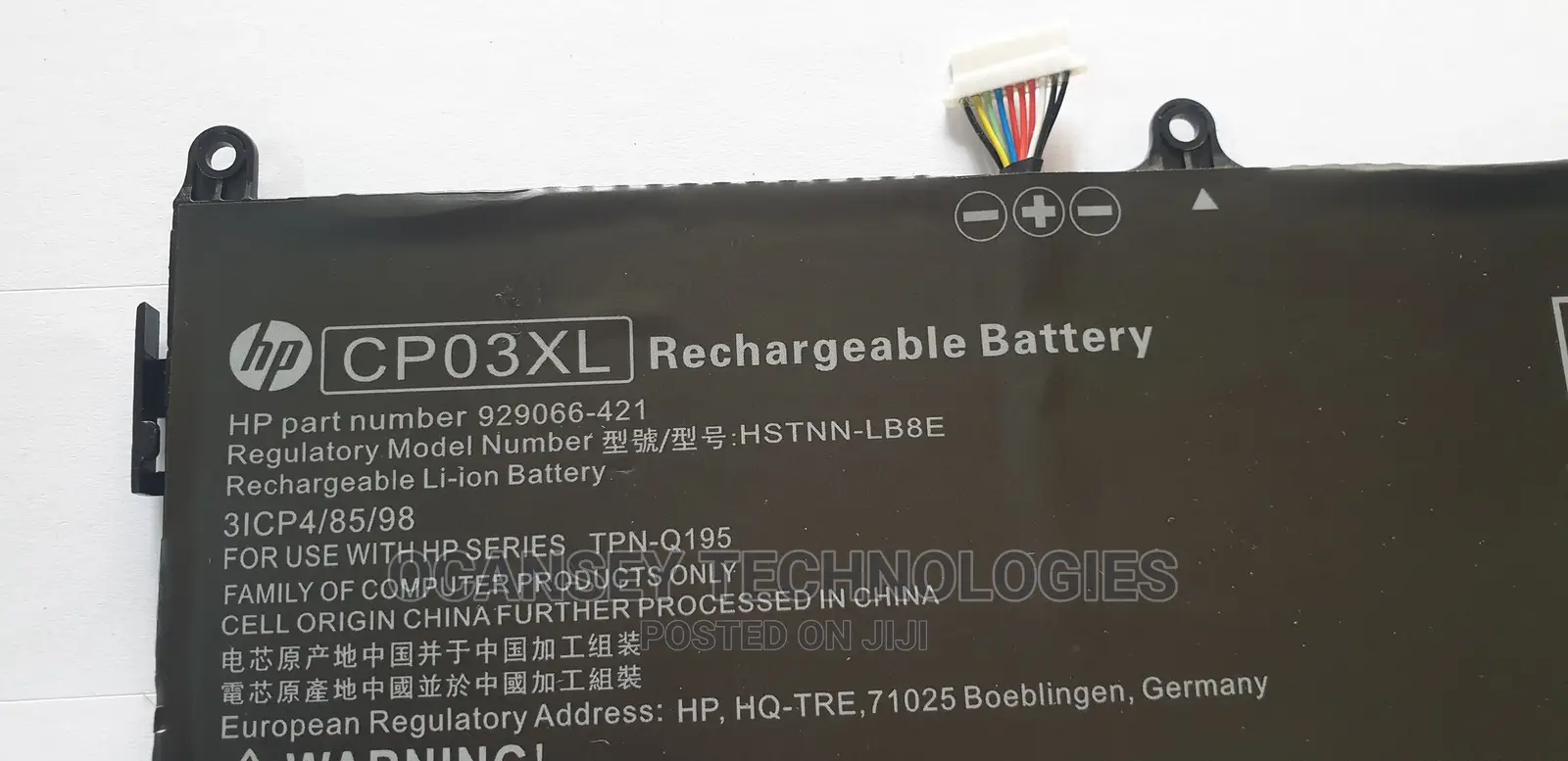 Original HP Battery CP03XL for Spectre X360 13-Ae000
