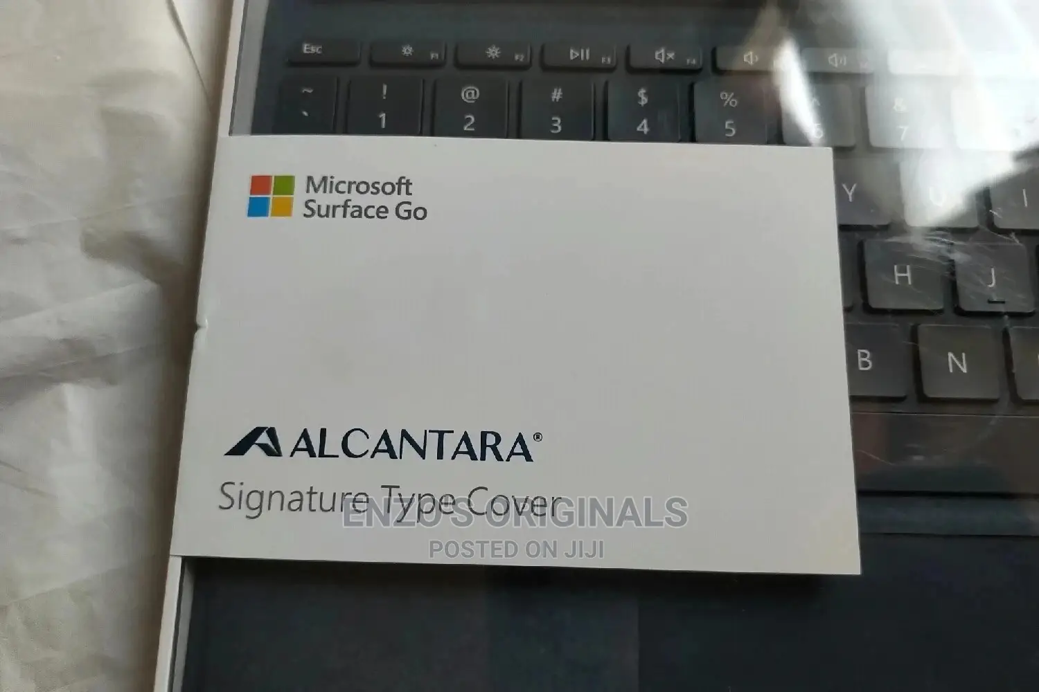 Microsoft Surface Go Alcantara Type Cover Keyboard