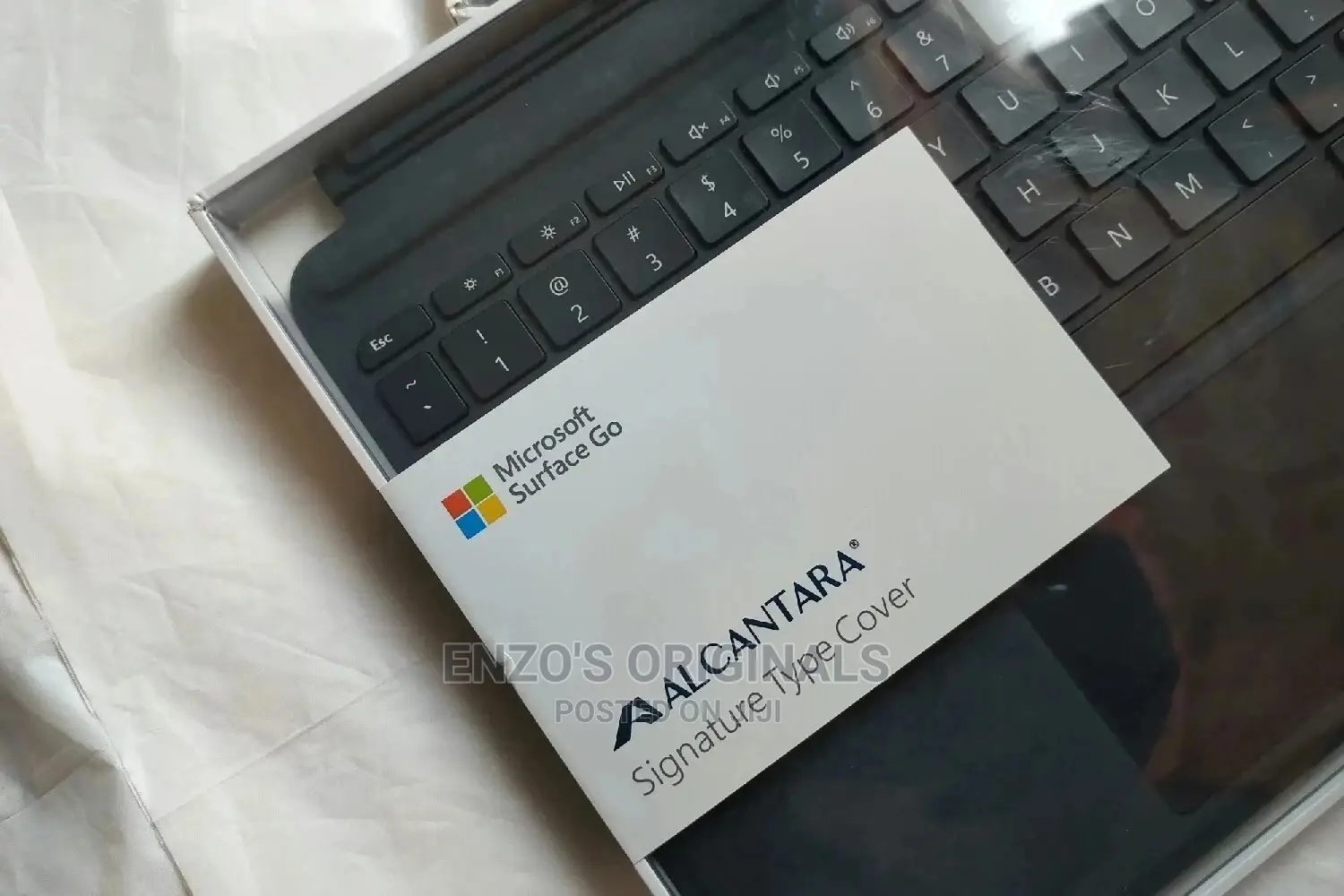 Microsoft Surface Go Alcantara Type Cover Keyboard