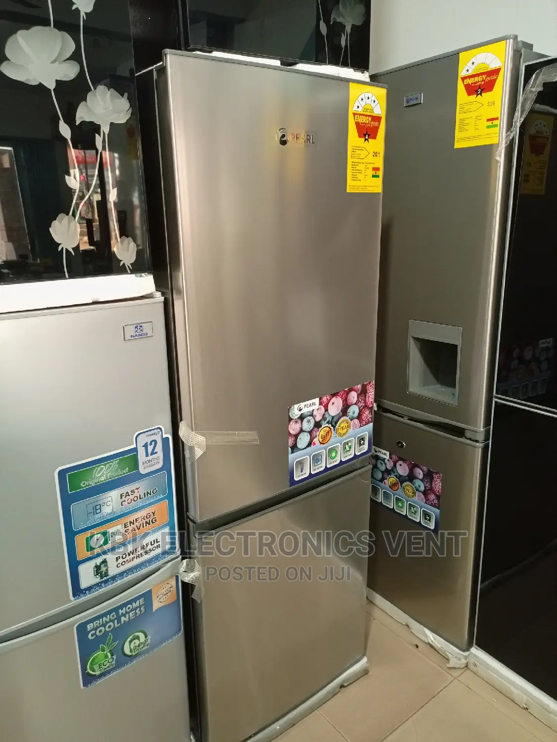Pearl 240ltr Double Door Refrigerator