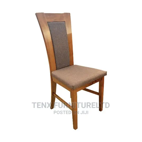 Dining Set 1+6 Glass on Wooden Top