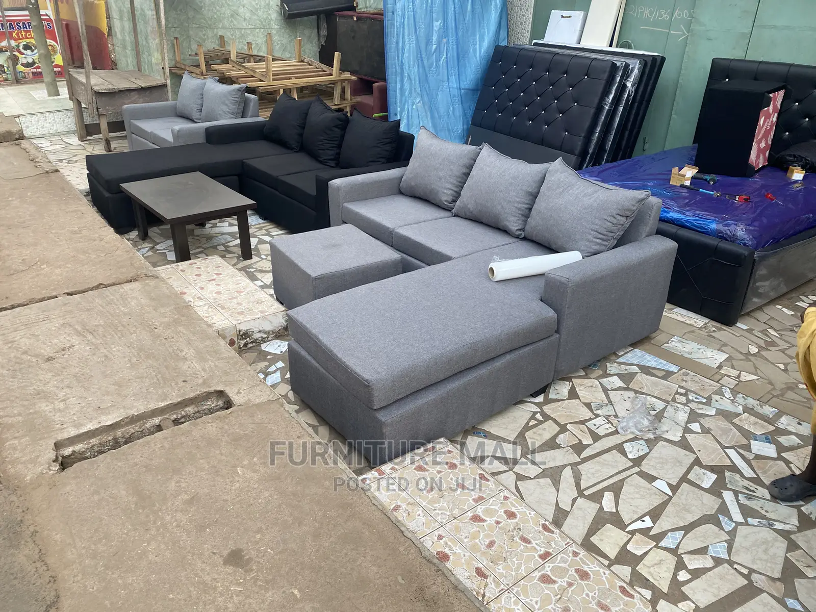 L Shaped Sofa  . Free Delivery