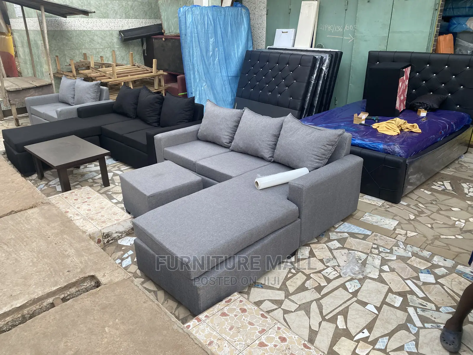 L Shaped Sofa  . Free Delivery