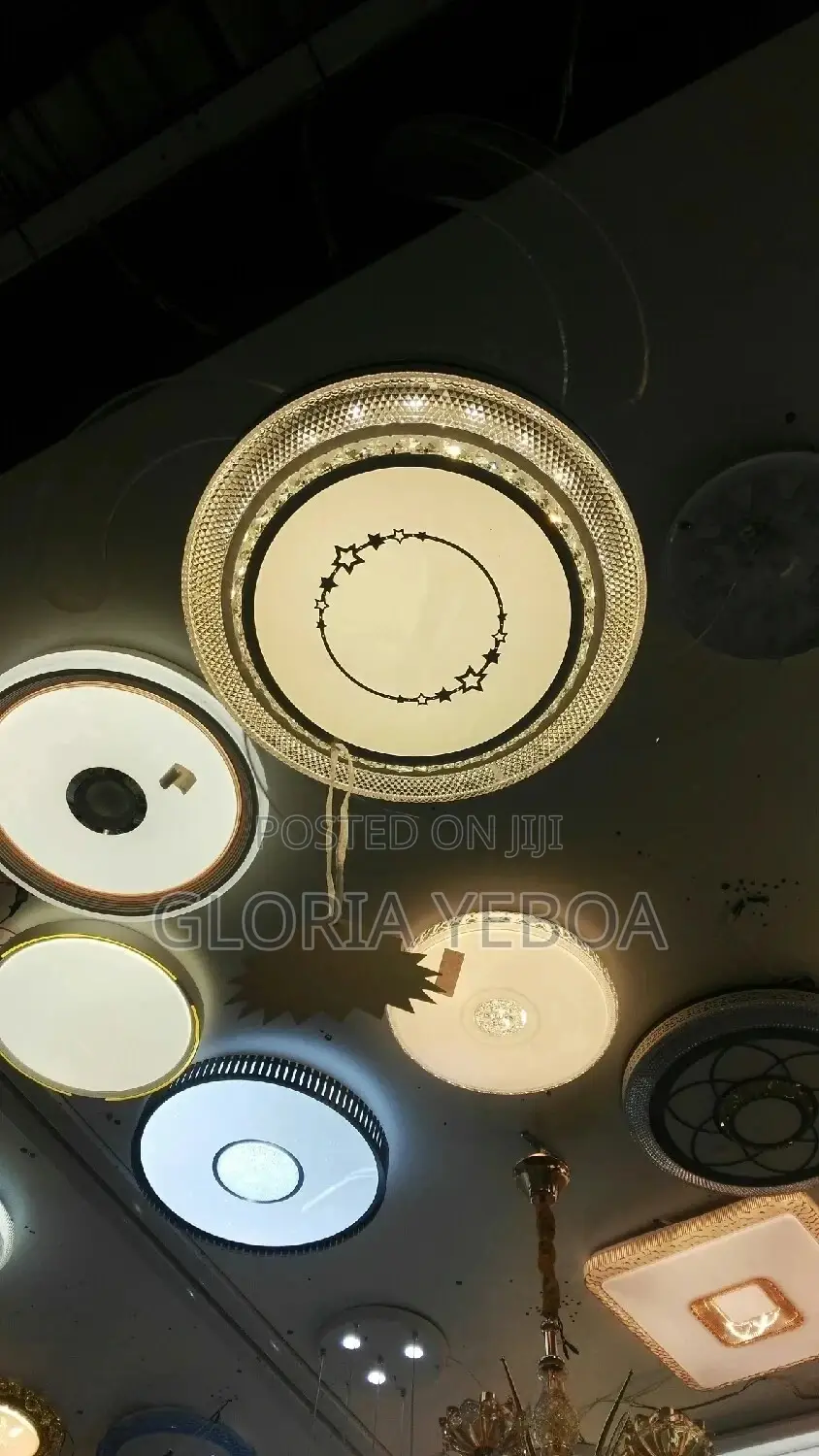 Ceiling LED Light With Fan