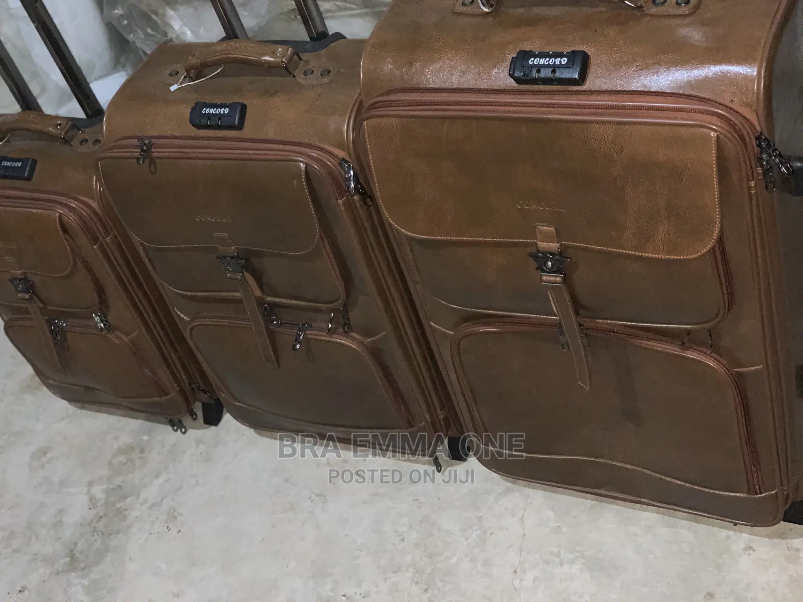 Large Size Concord Leather Bag