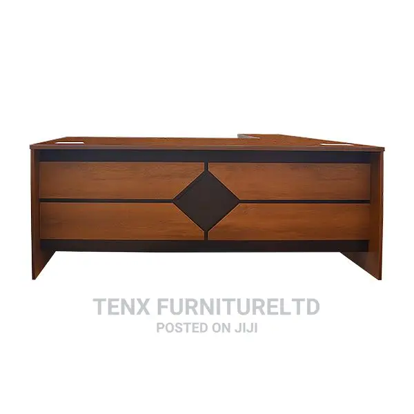 Office Desk L-Shaped 3-Drawers