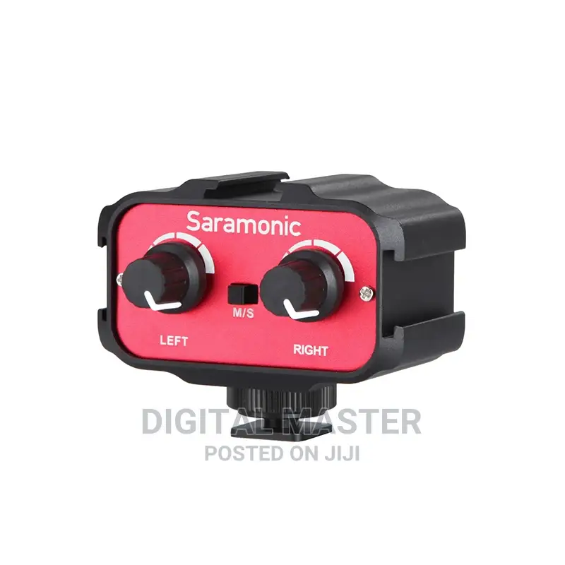 Two Channel Audio Adaptor (Saramonic Sr-Ax100)
