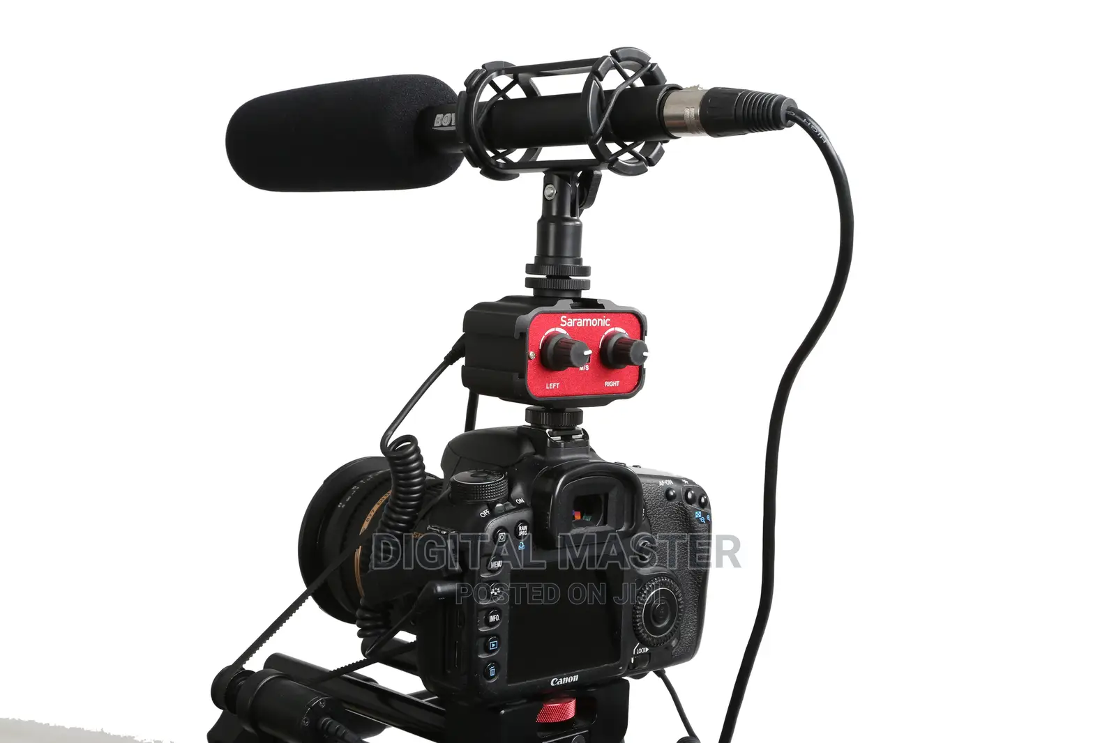 Two Channel Audio Adaptor (Saramonic Sr-Ax100)