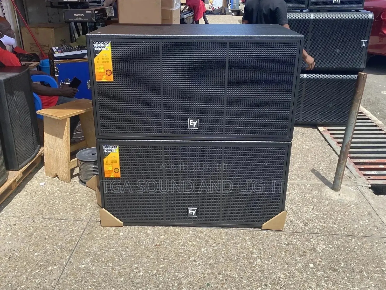 Ev Bass Speaker Set