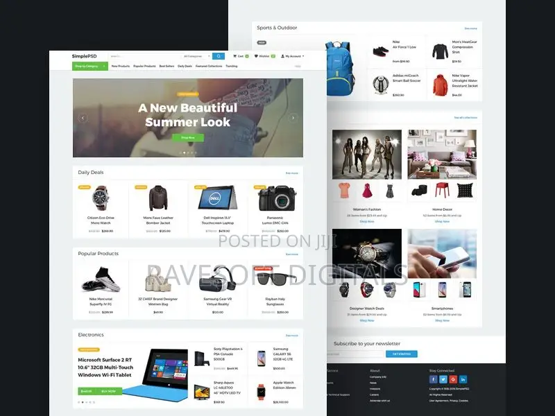 E-Commerce Website/Store