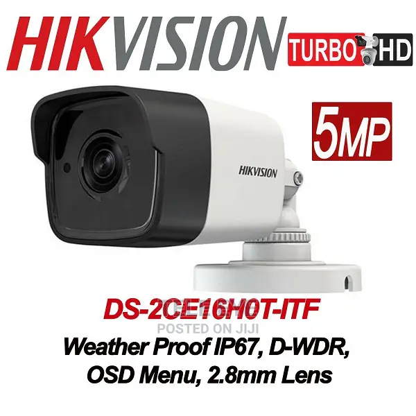 Hikvision Turbo HD Camera, Indoor 5mp Audio Camera