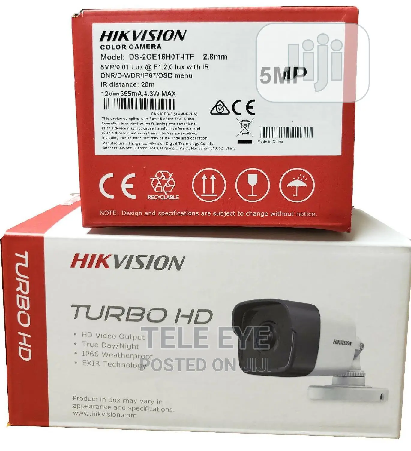 Hikvision Turbo HD Camera, Indoor 5mp Audio Camera