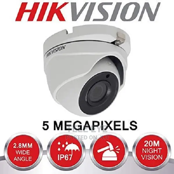 Hikvision Turbo HD Camera, Indoor 5mp Audio Camera