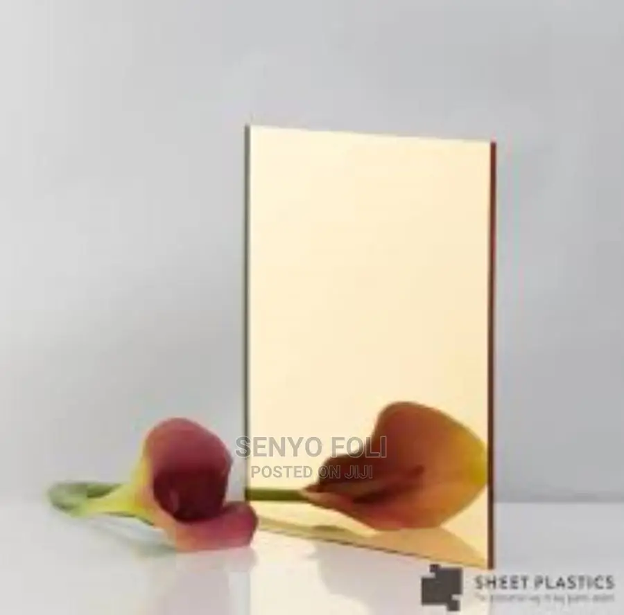Acrylic Gold And Silver Mirror