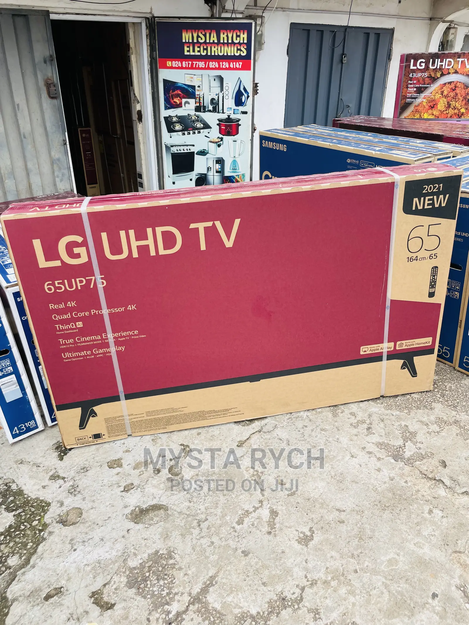 2021 LG 65” UHD 4K Smart Satellite Webos Tv