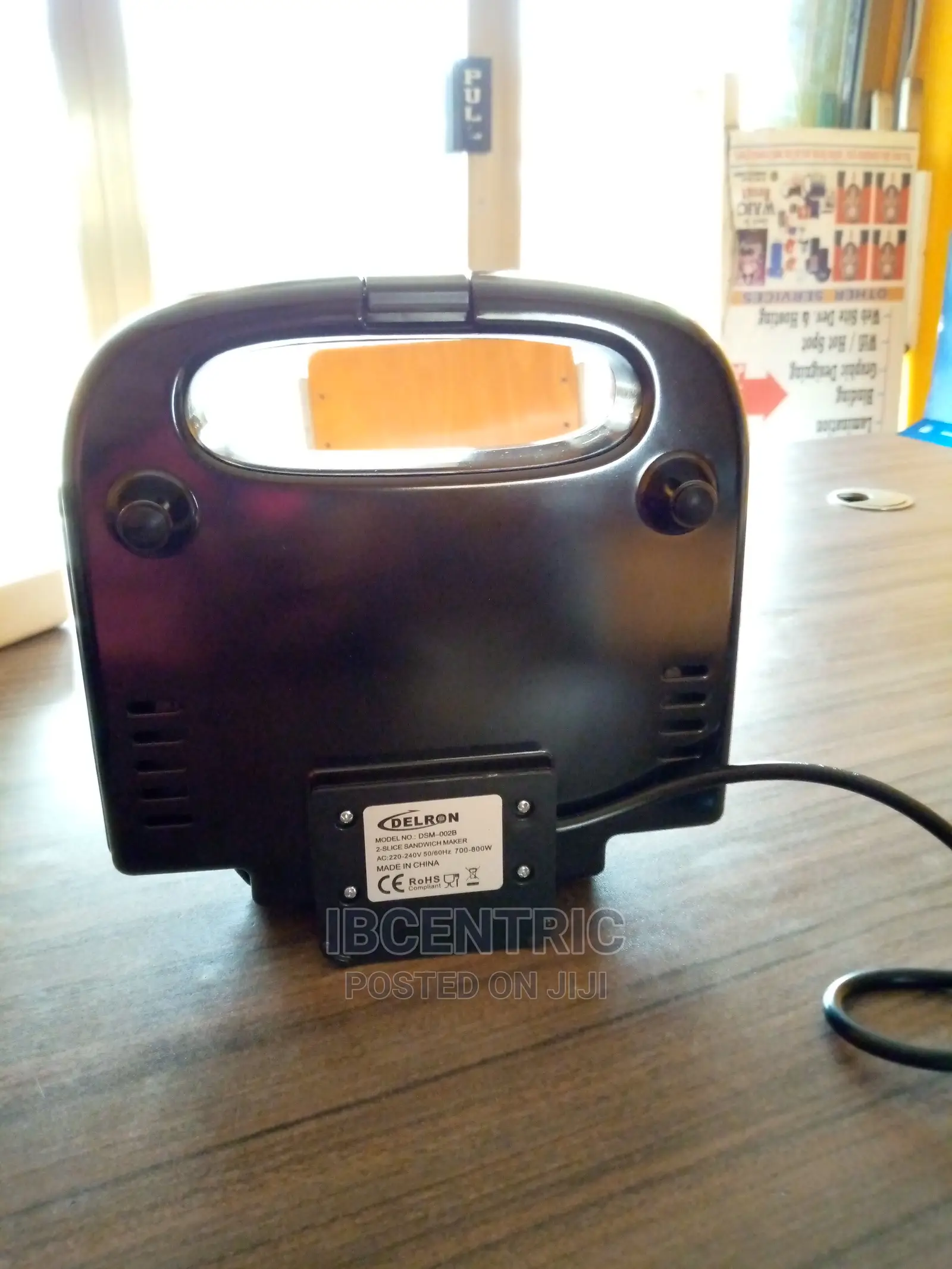 Delron 2 Slice Sandwich Maker