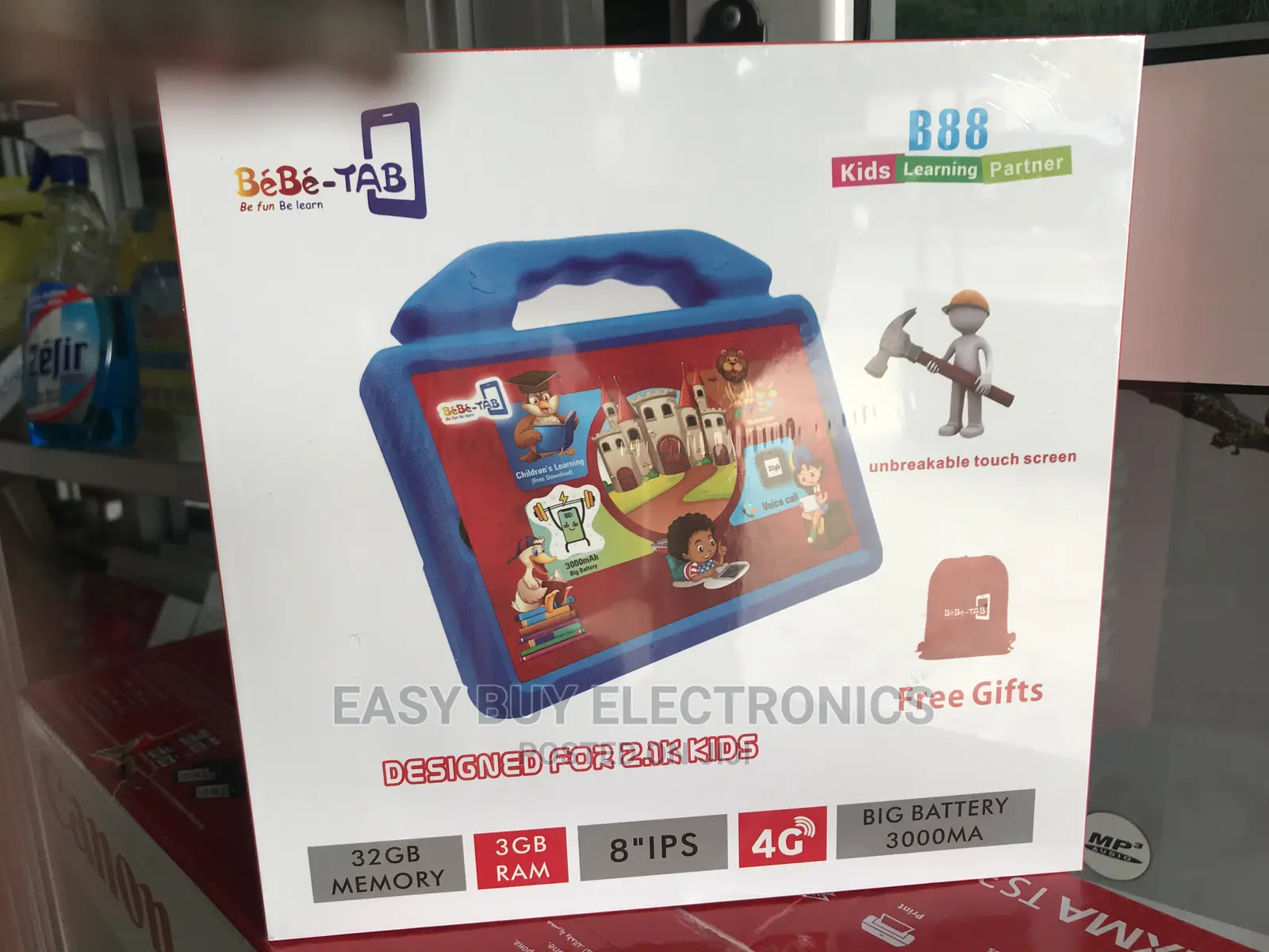 Tablet Kids B88- Sim 32gb 3ram 4G