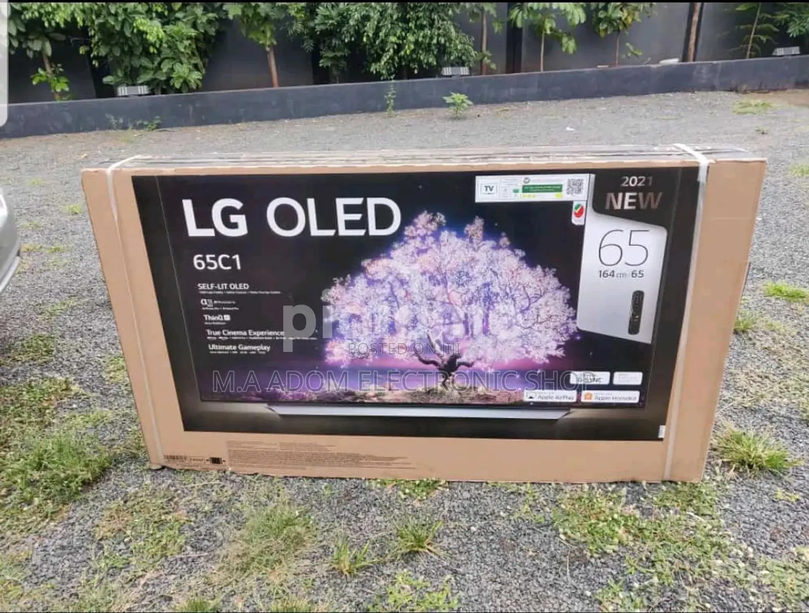 LG 65”C1with 4K Smart Self-Lit Oled TV W/ Ai Thinq