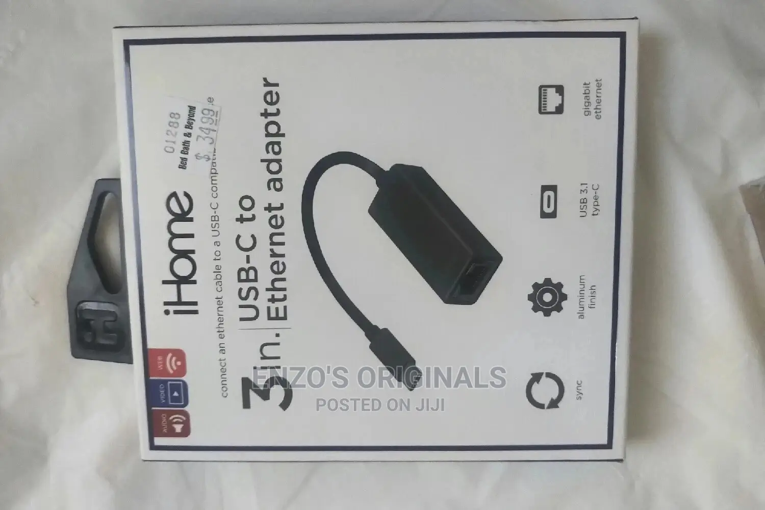 Ihome Macbook Usb-c To Gigabit Ethernet Adapter Original Rj45 New