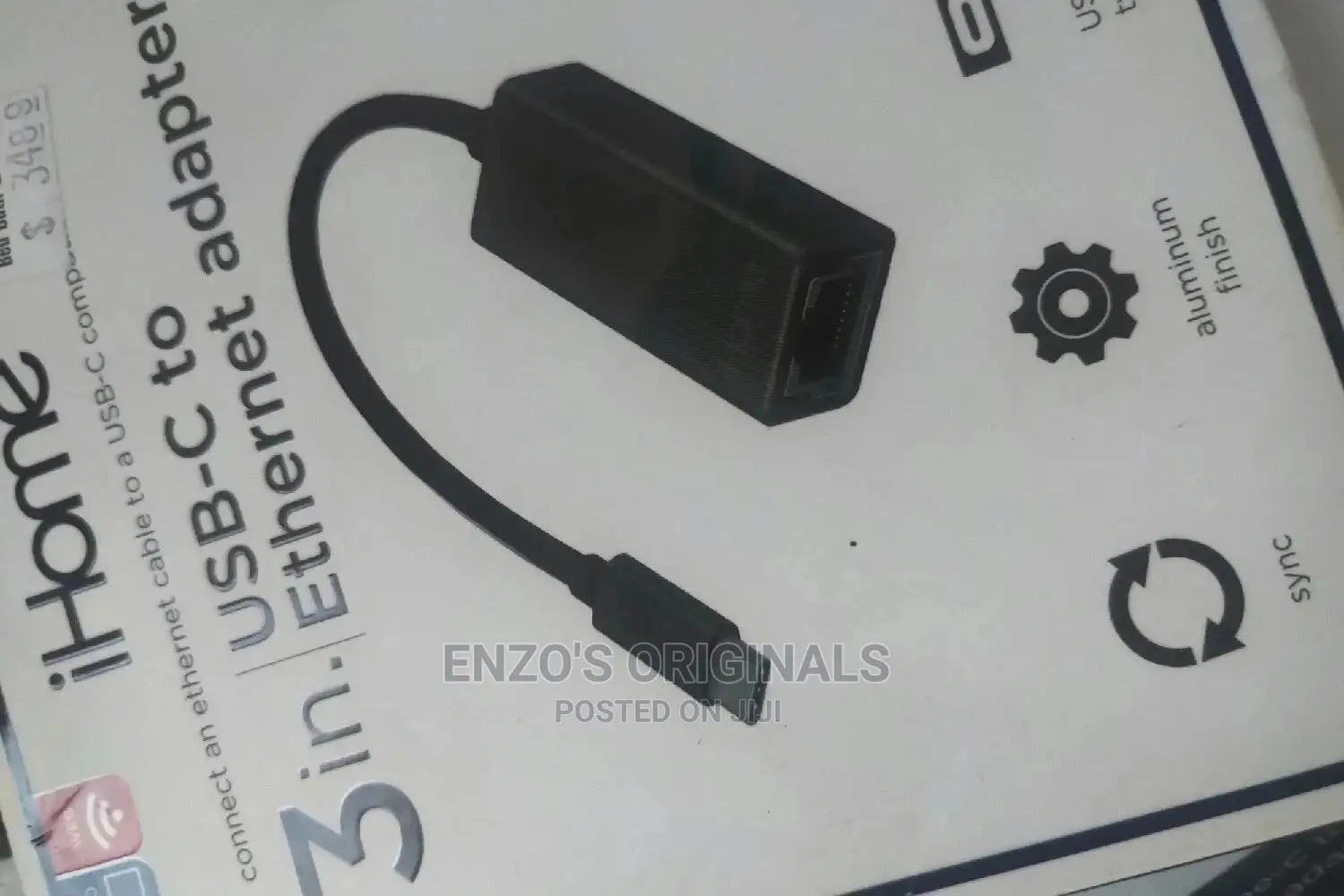 Ihome Macbook Usb-c To Gigabit Ethernet Adapter Original Rj45 New