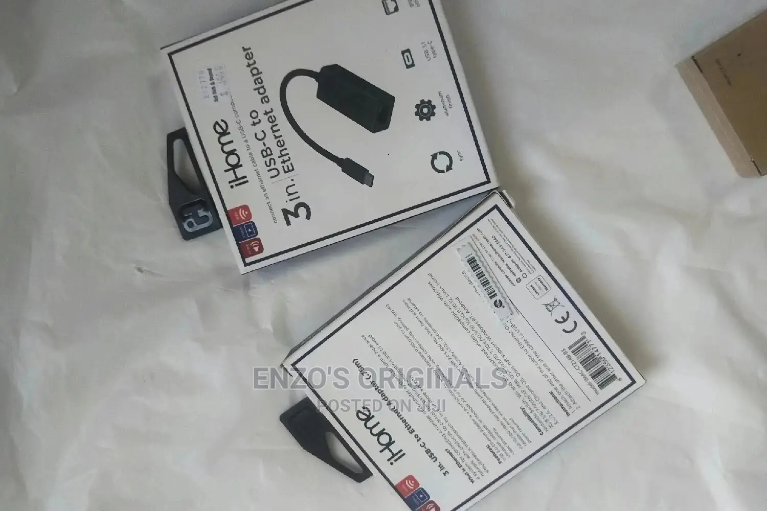 Ihome Macbook Usb-c To Gigabit Ethernet Adapter Original Rj45 New