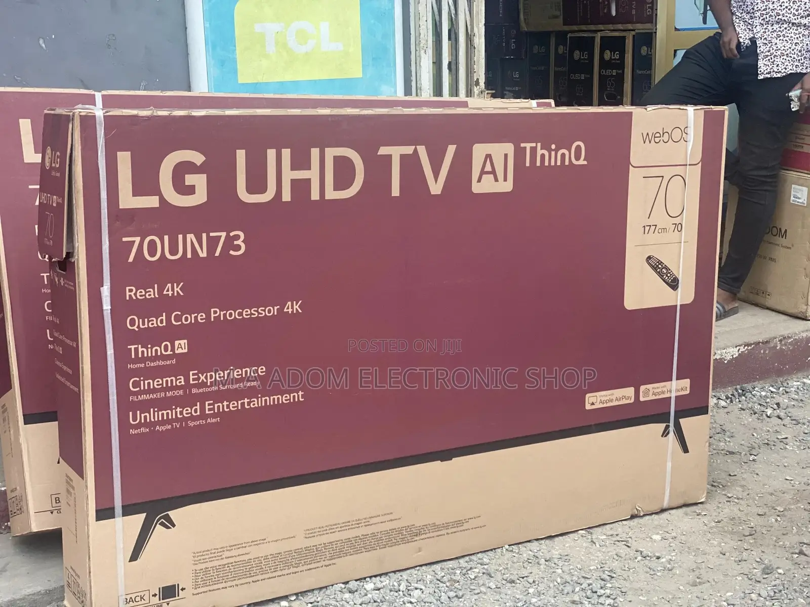 Fresh in Box Lg 70” Smart Thinq Ai Led Tv