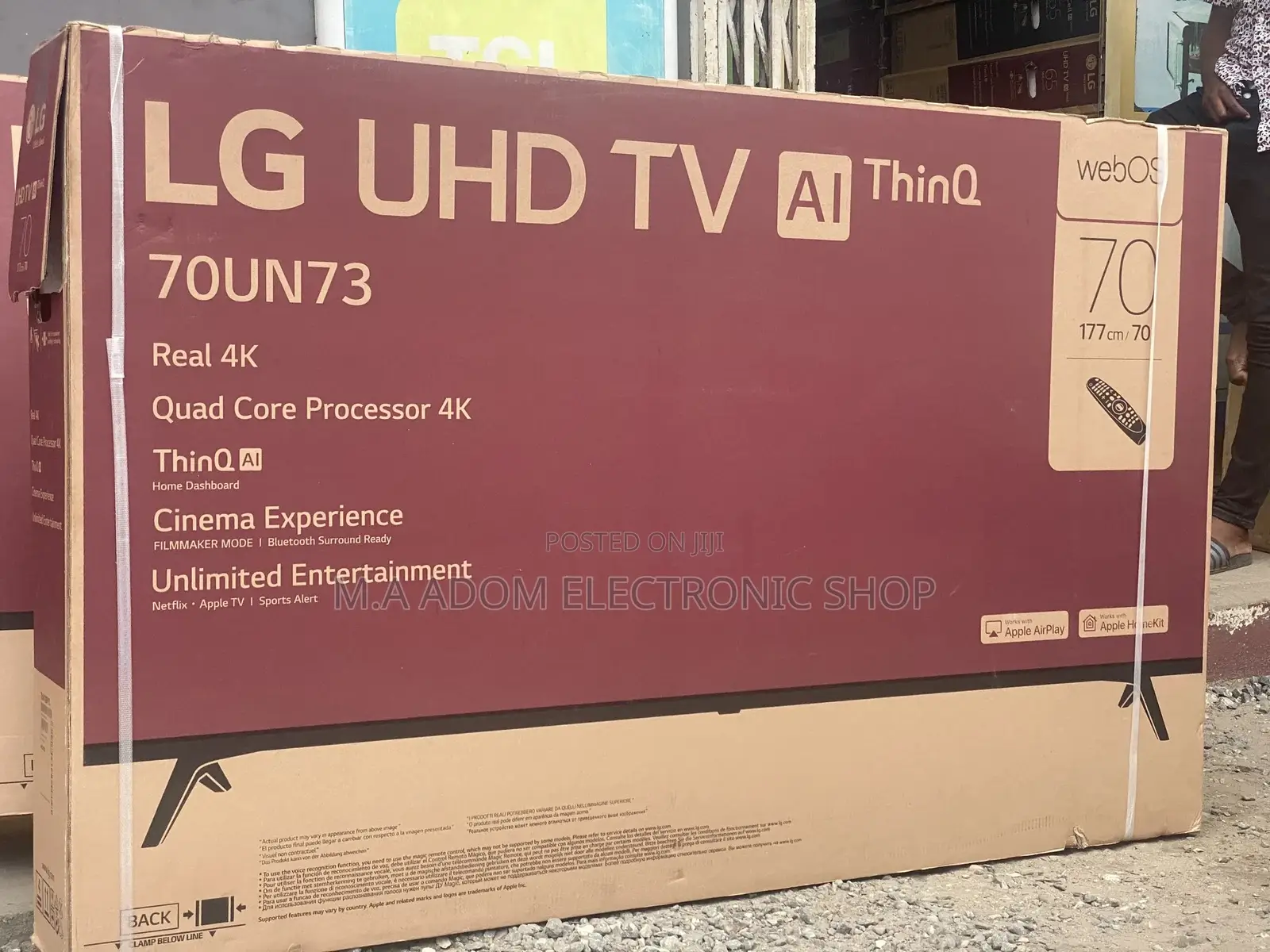 LG 70”Hdr Smart 4K Uhd Sat./Ai Thinq /Magic Remote(