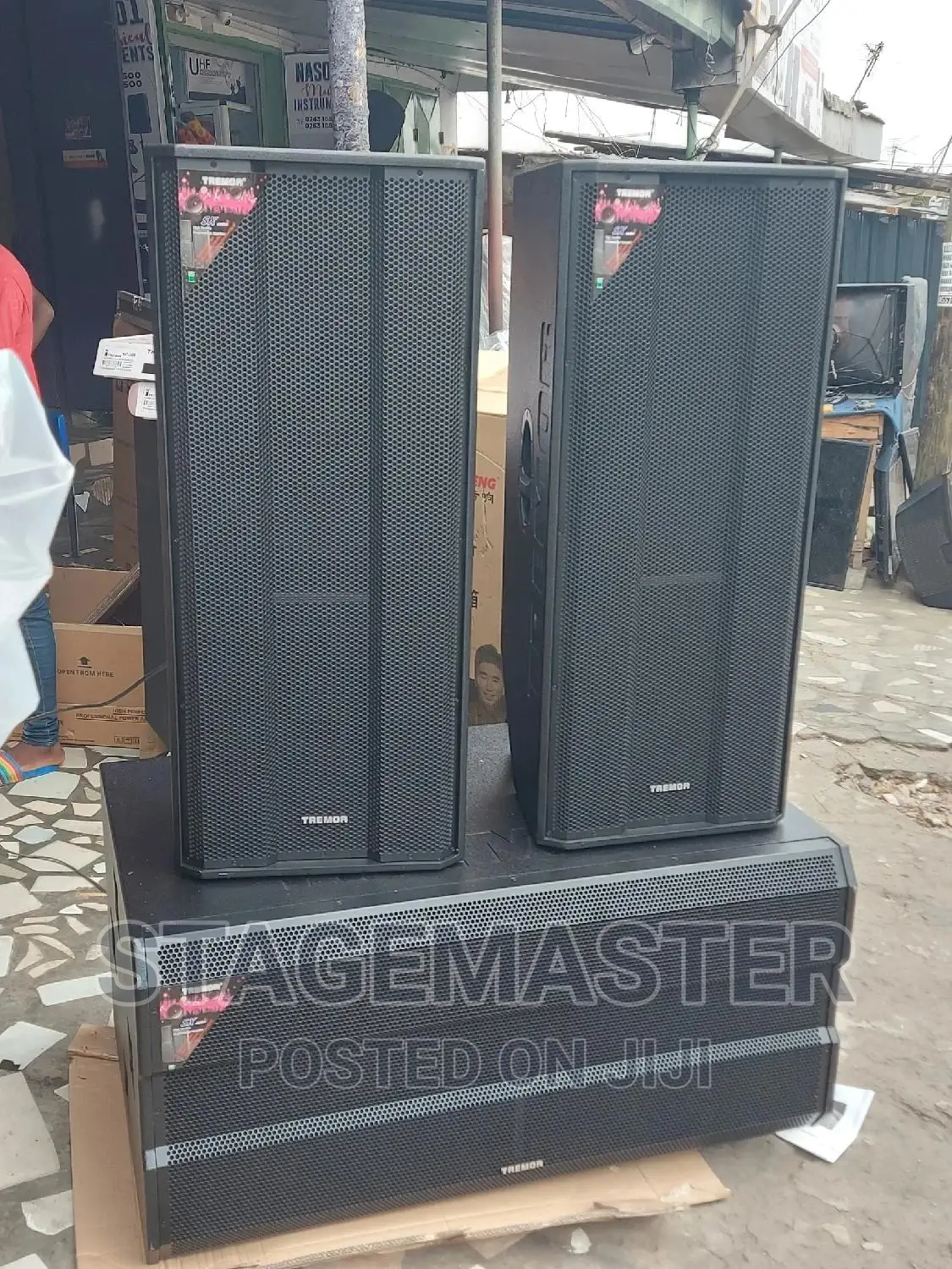 Tremor Full Set Sound Equipments