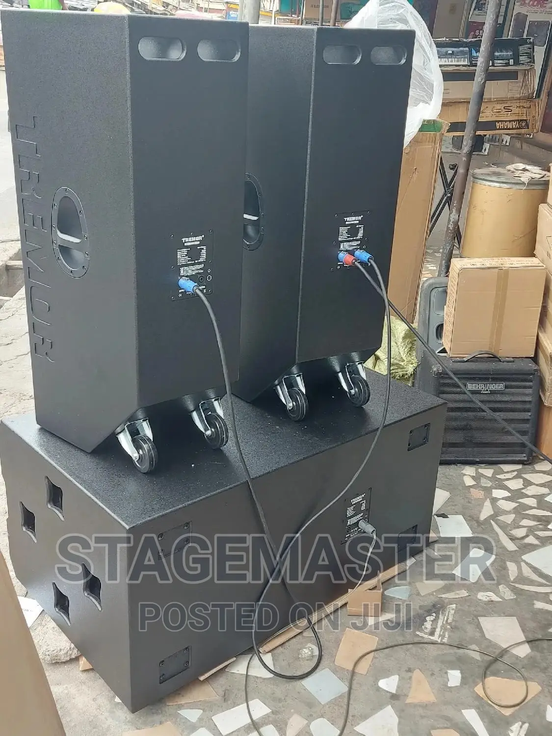 Tremor Full Set Sound Equipments