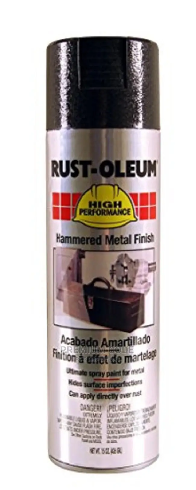 Spray Paint, Hammered Gloss Black