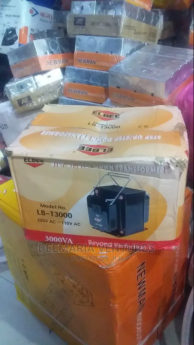 Elbee 3000w Step Up/Step Down Transformer 220v Ac~110v Ac