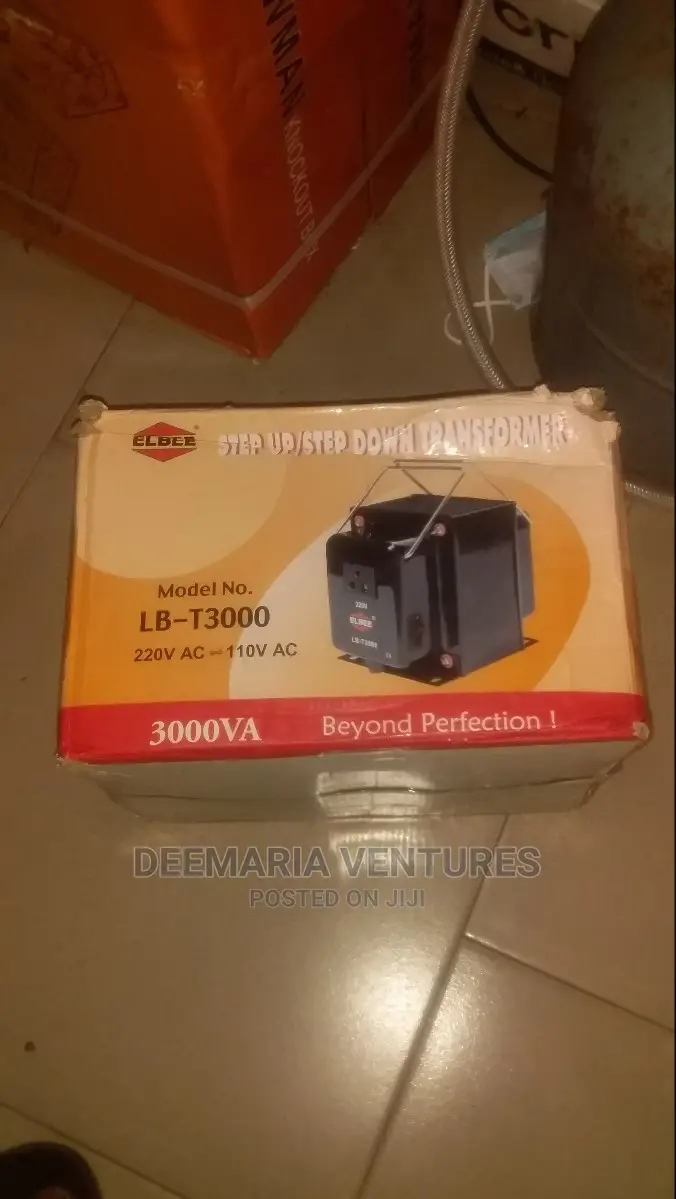 Elbee 3000w Step Up/Step Down Transformer 220v Ac~110v Ac