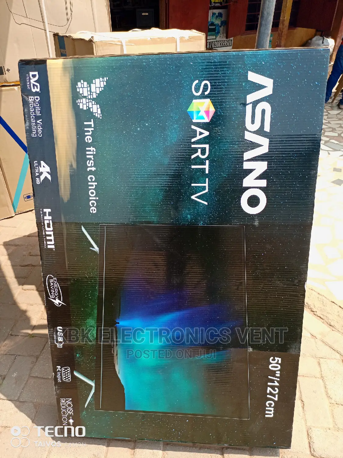 Asano 50" Smart Uhd Satellite