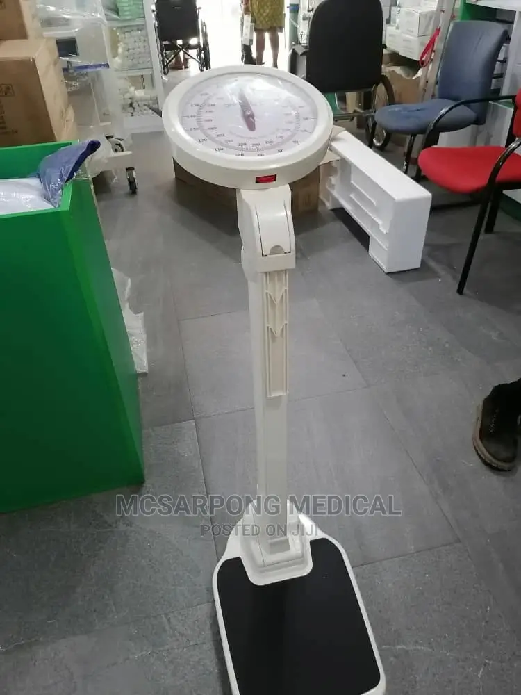 Weighing Scale With Height (Digital and Manual Seca Types)
