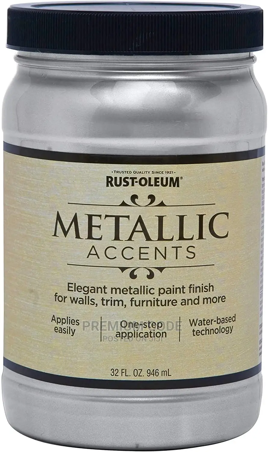 Metallic Accents Paint, Sterling Silver