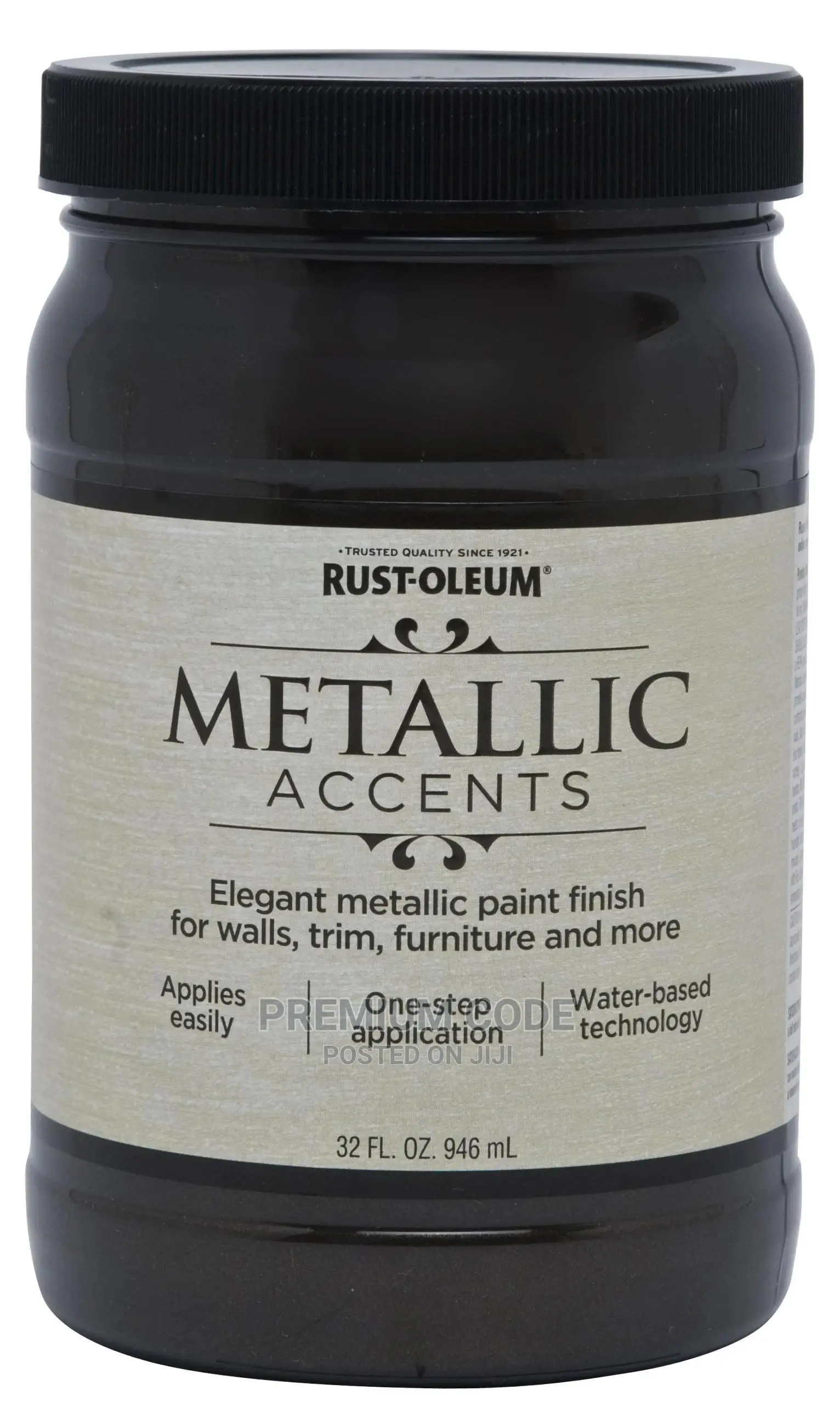 Metallic Accents Paint, Rich Brown