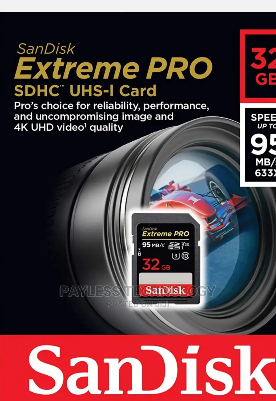 Sandisk Extreme Pro 32gb Sd Cards