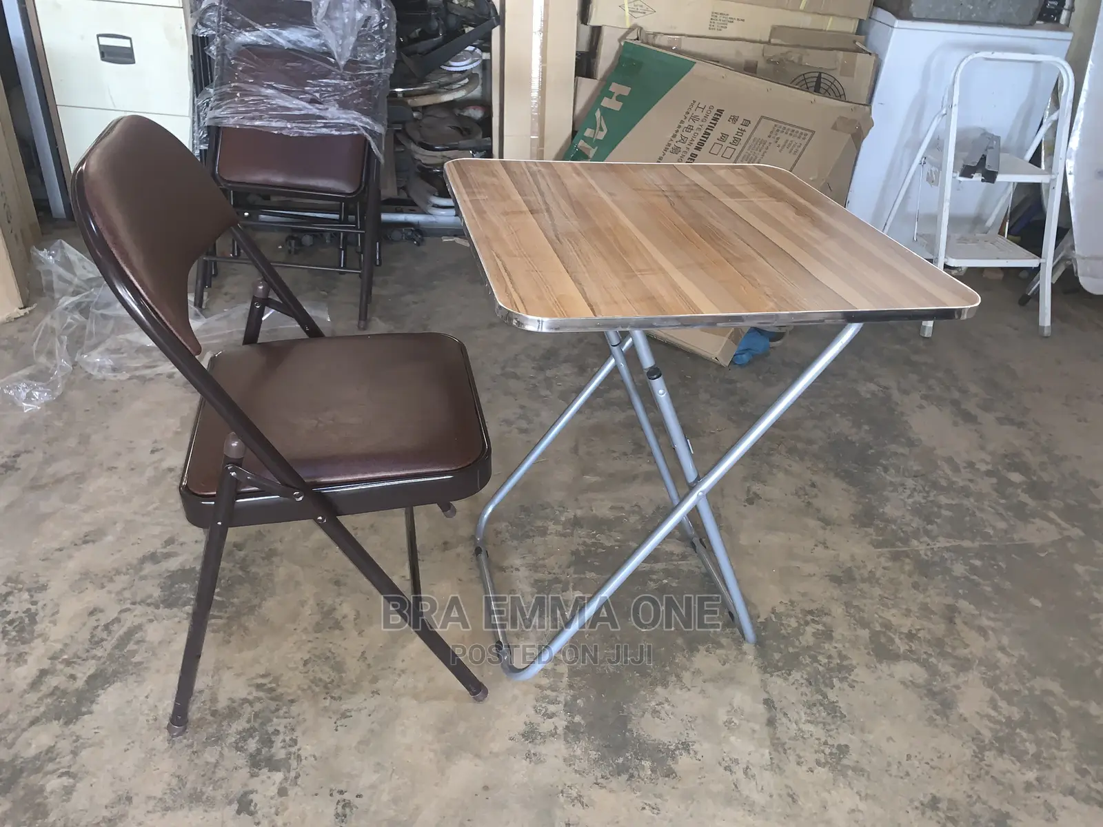 Foldable Table and Chair