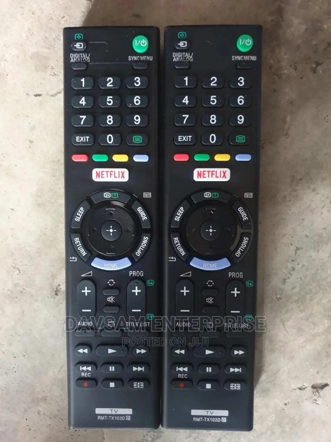 Sony Bravia Smart TV Remote Original