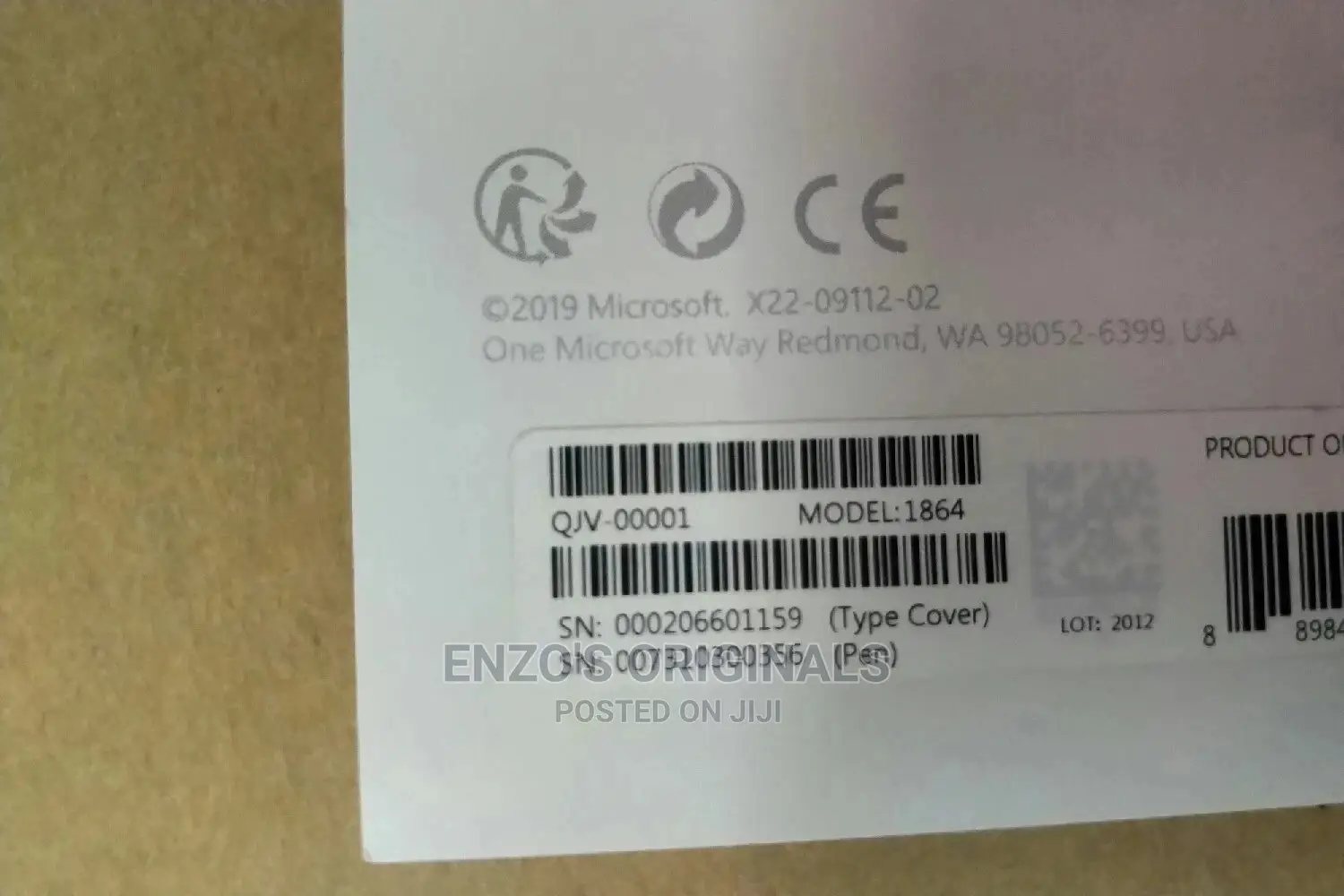 Surface Pro X Signature Type Cover Or Keyboard With Sim Pen