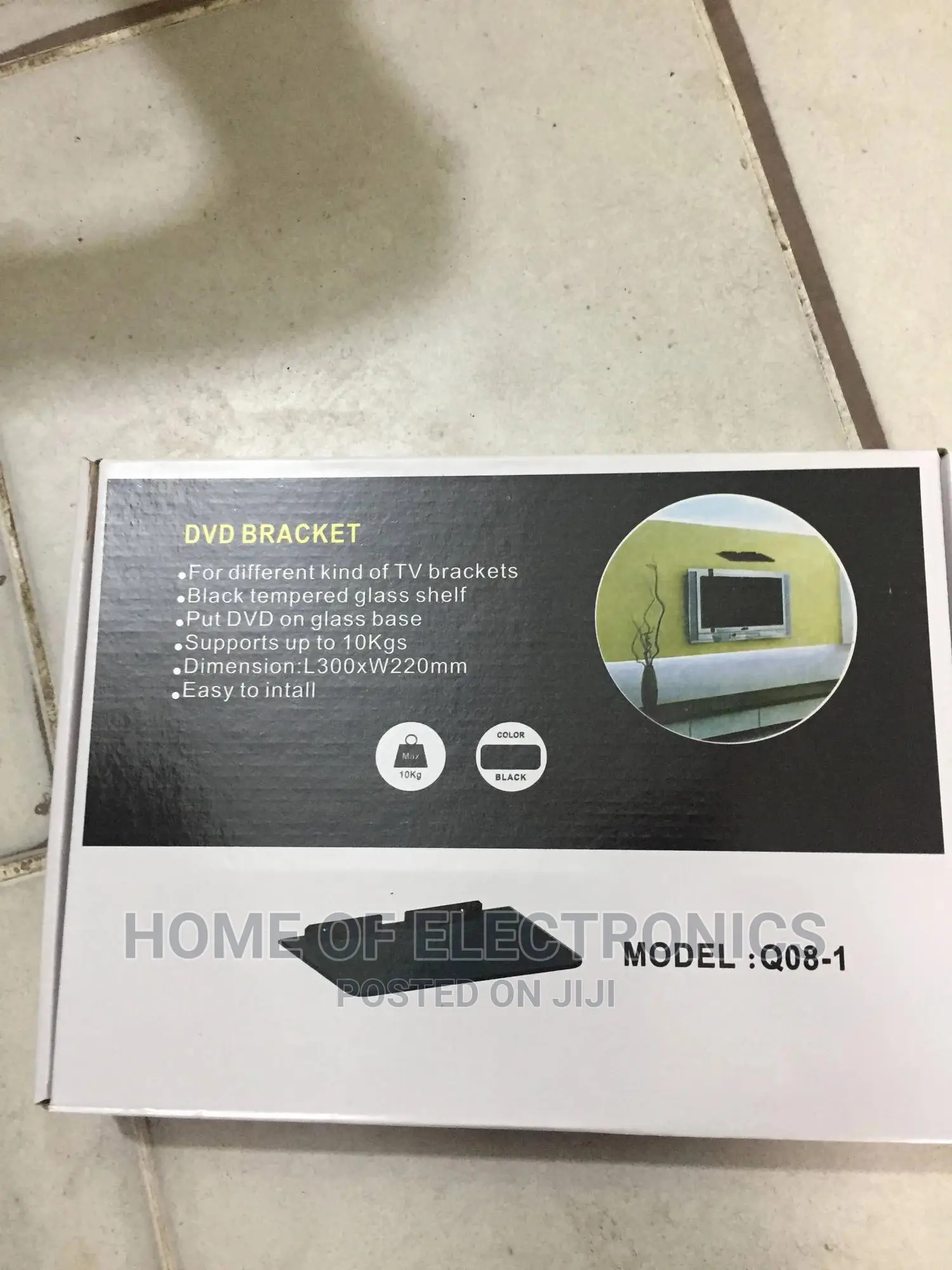 Suitable for Homes DVD Glass Stand – Q08-1