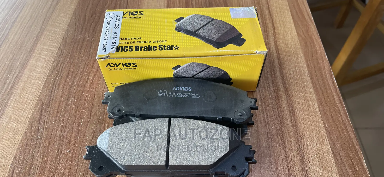 0549. Original Brake Pad for Highlander. 0549